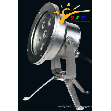 Aço inoxidável 12W 24V LED Spotlight subaquático impermeável com suporte (JP95562)